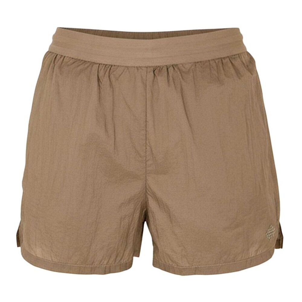 Couture Club Mens Double Layer Regular Running Shorts / Brown